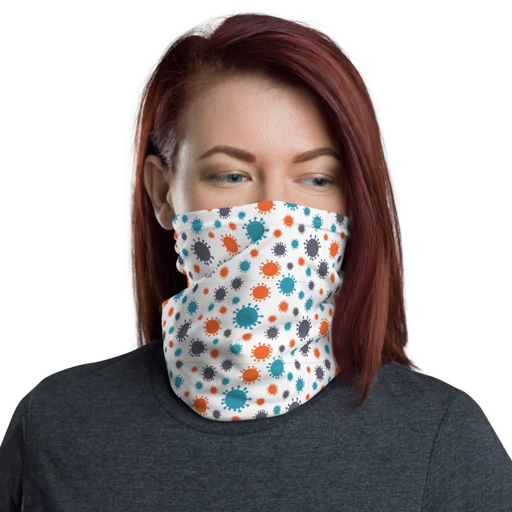 Default Title Corona Virus Neck Gaiter by Design Express