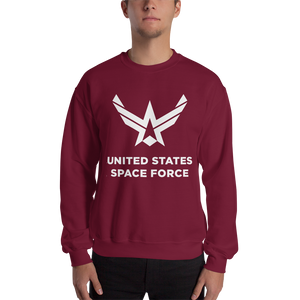 Maroon / S United States Space Force "Reverse" Sweatshirt by Design Express