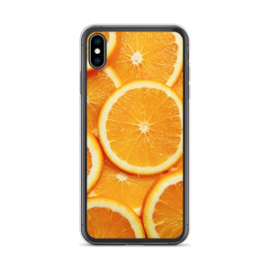 iPhone XS Max Sliced Orange iPhone Case by Design Express
