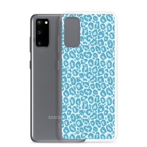 Teal Leopard Print Samsung Case by Design Express