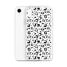 Black & White Leopard Print iPhone Case by Design Express