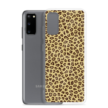 Yellow Leopard Print Samsung Case by Design Express