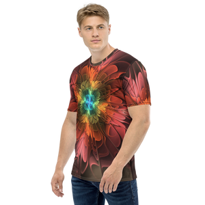 Abstract Flower 03 Men's T-shirt by Design Express