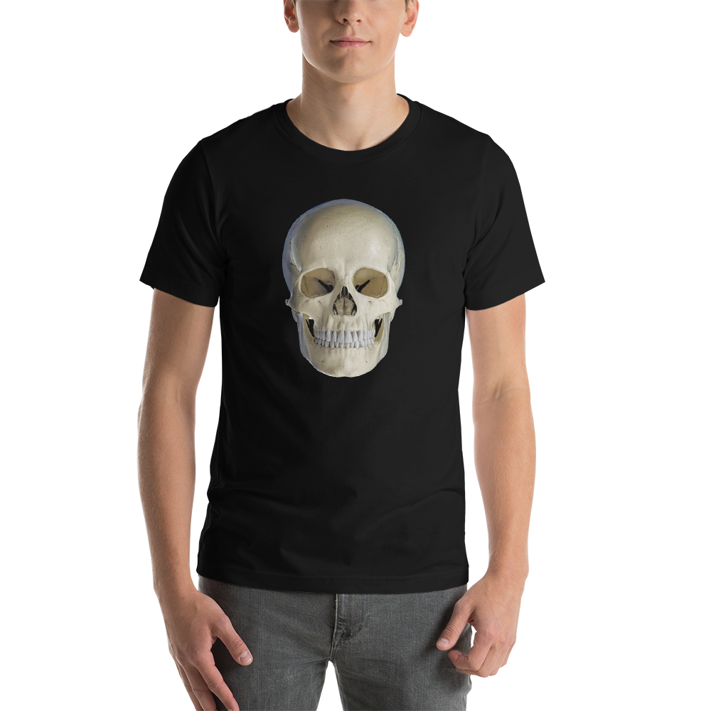 XS Skull Head Unisex T-Shirt by Design Express