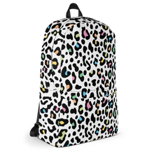 Color Leopard Print Backpack by Design Express