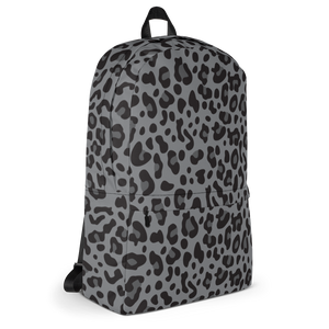 Grey Leopard Print Backpack by Design Express