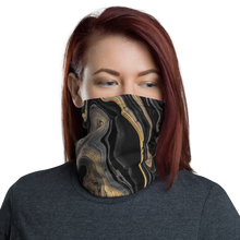 Default Title Black Marble Neck Gaiter Masks by Design Express