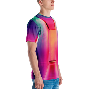 Multicolor Hallway Men's T-shirt by Design Express