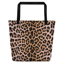 Leopard "All Over Animal" 2 Beach Bag Totes by Design Express