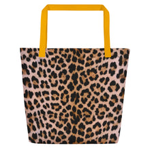 Leopard "All Over Animal" 2 Beach Bag Totes by Design Express