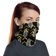 Tropical Leaves Pattern Neck Gaiter by Design Express