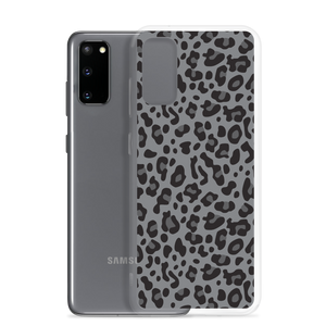 Grey Leopard Print Samsung Case by Design Express