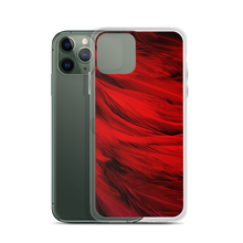 Red Feathers iPhone Case by Design Express