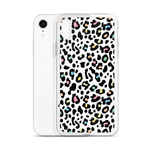 Color Leopard Print iPhone Case by Design Express