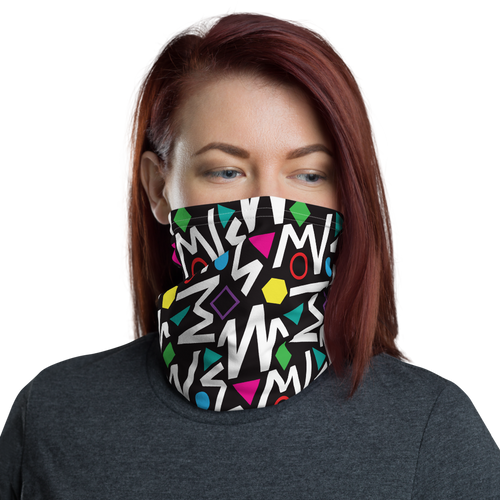 Default Title Pop Geometrical Pattern 03 Neck Gaiter Masks by Design Express