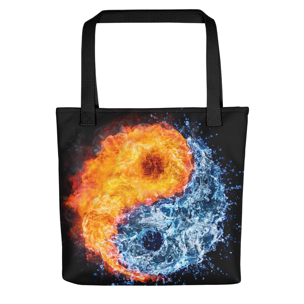 Default Title Fire & Water Tote bag by Design Express