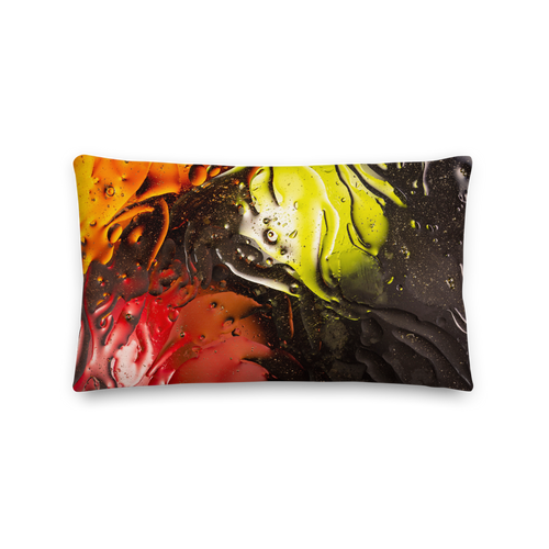 Default Title Abstract 02 Premium Rectangle Pillow by Design Express