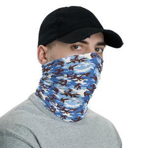 Cloudy Sky Overhead Camo Neck Gaiter Masks by Design Express