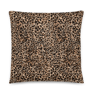 Golden Leopard Basic Pillow by Design Express