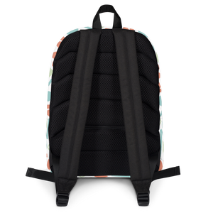 Soft Geometrical Pattern 02 Backpack by Design Express