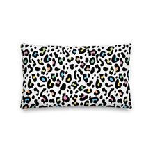 Color Leopard Print Premium Pillow by Design Express