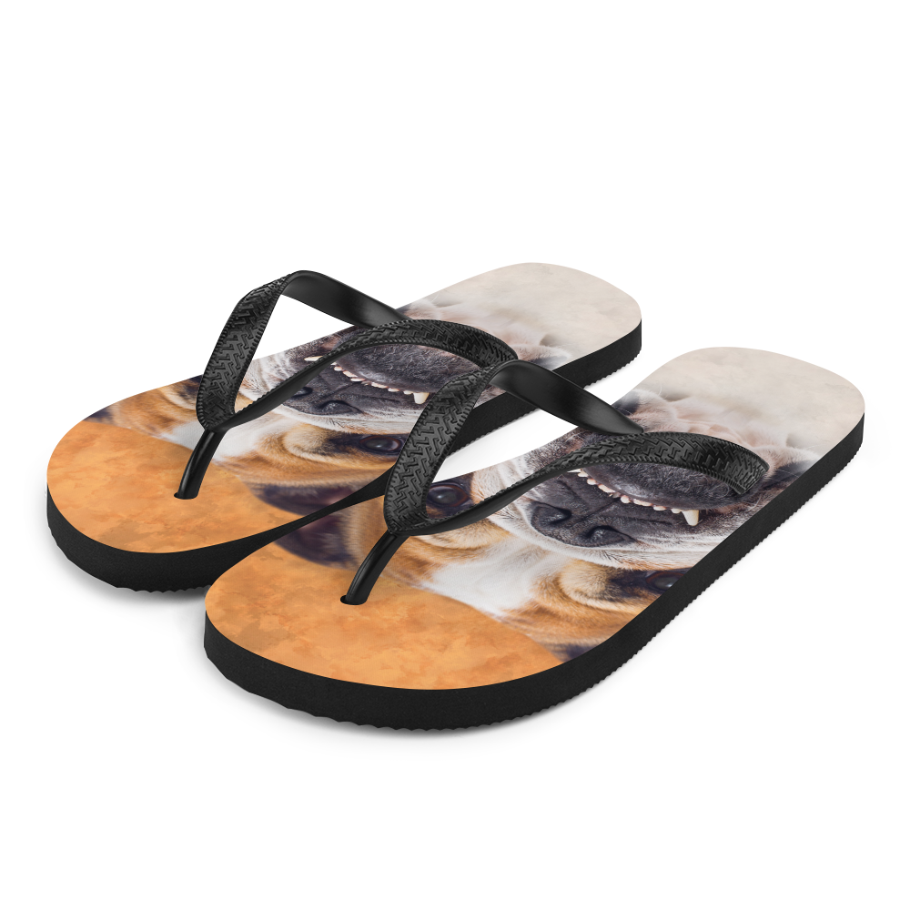 S Bulldog Flip-Flops by Design Express