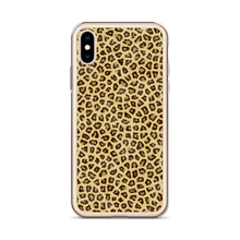 Yellow Leopard Print iPhone Case by Design Express