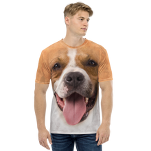 XS Pit Bull Dog Men's T-shirt by Design Express