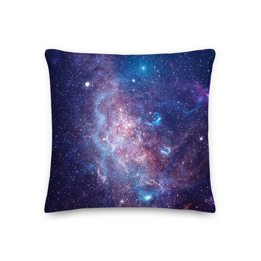 18×18 Galaxy Square Premium Pillow by Design Express