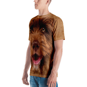 Crossbreed Dog 02 "All Over Animal" Men's T-shirt All Over T-Shirts by Design Express