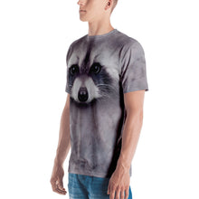 Racoon "All Over Animal" 02 Men's T-shirt All Over T-Shirts by Design Express