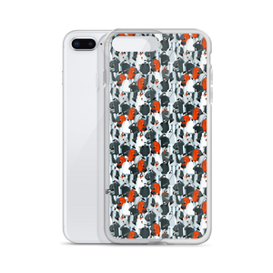 Mask Society Illustration iPhone Case by Design Express