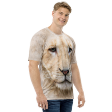 White Lion Men's T-shirt by Design Express