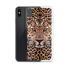 Leopard Face iPhone Case by Design Express