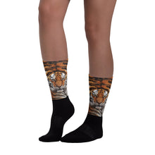 Tiger "All Over Animal" Socks by Design Express