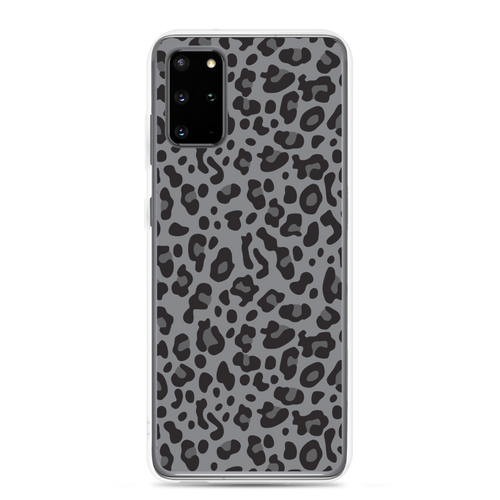 Samsung Galaxy S20 Plus Grey Leopard Print Samsung Case by Design Express