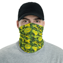 Default Title Green & Yellow Camo Neck Gaiter Masks by Design Express