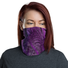 Default Title Purple Feathers Neck Gaiter Masks by Design Express