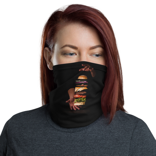 Default Title Burger Mask Neck Gaiter by Design Express