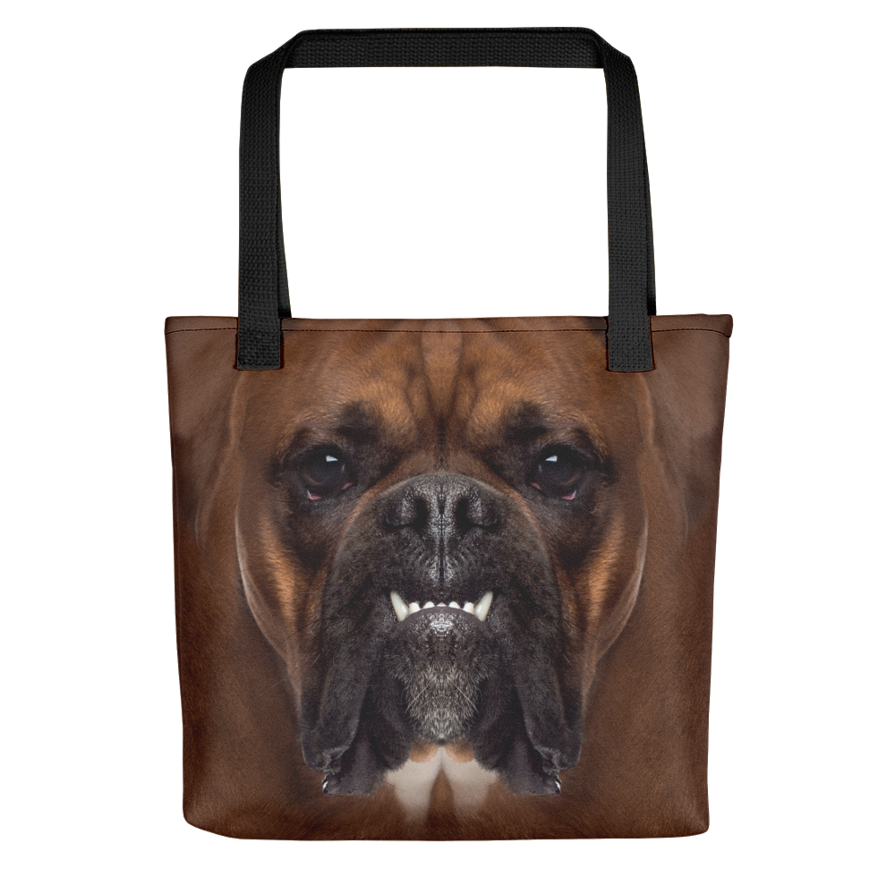 Default Title Boxer Dog Tote Bag Totes by Design Express