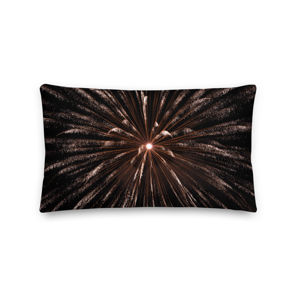 20×12 Firework Premium Pillow by Design Express