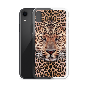 Leopard Face iPhone Case by Design Express