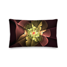 Abstract Flower 04 Rectangle Premium Pillow by Design Express