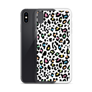 Color Leopard Print iPhone Case by Design Express