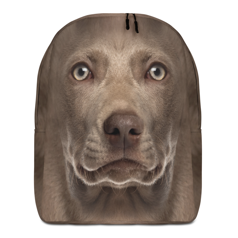 Default Title Weimaraner Dog Minimalist Backpack by Design Express