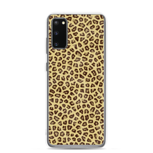 Samsung Galaxy S20 Yellow Leopard Print Samsung Case by Design Express