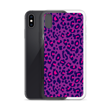 Purple Leopard Print iPhone Case by Design Express