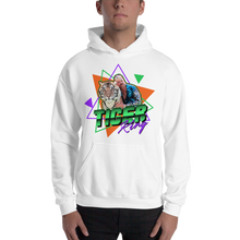 White / S Tiger King Unisex Hoodie by Design Express