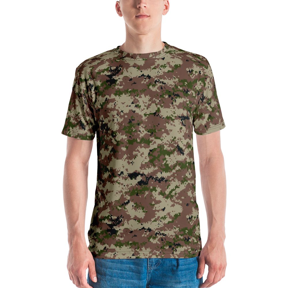 XS Desert Storm Digital Camouflage Men's T-shirt by Design Express