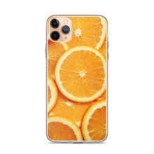 iPhone 11 Pro Max Sliced Orange iPhone Case by Design Express